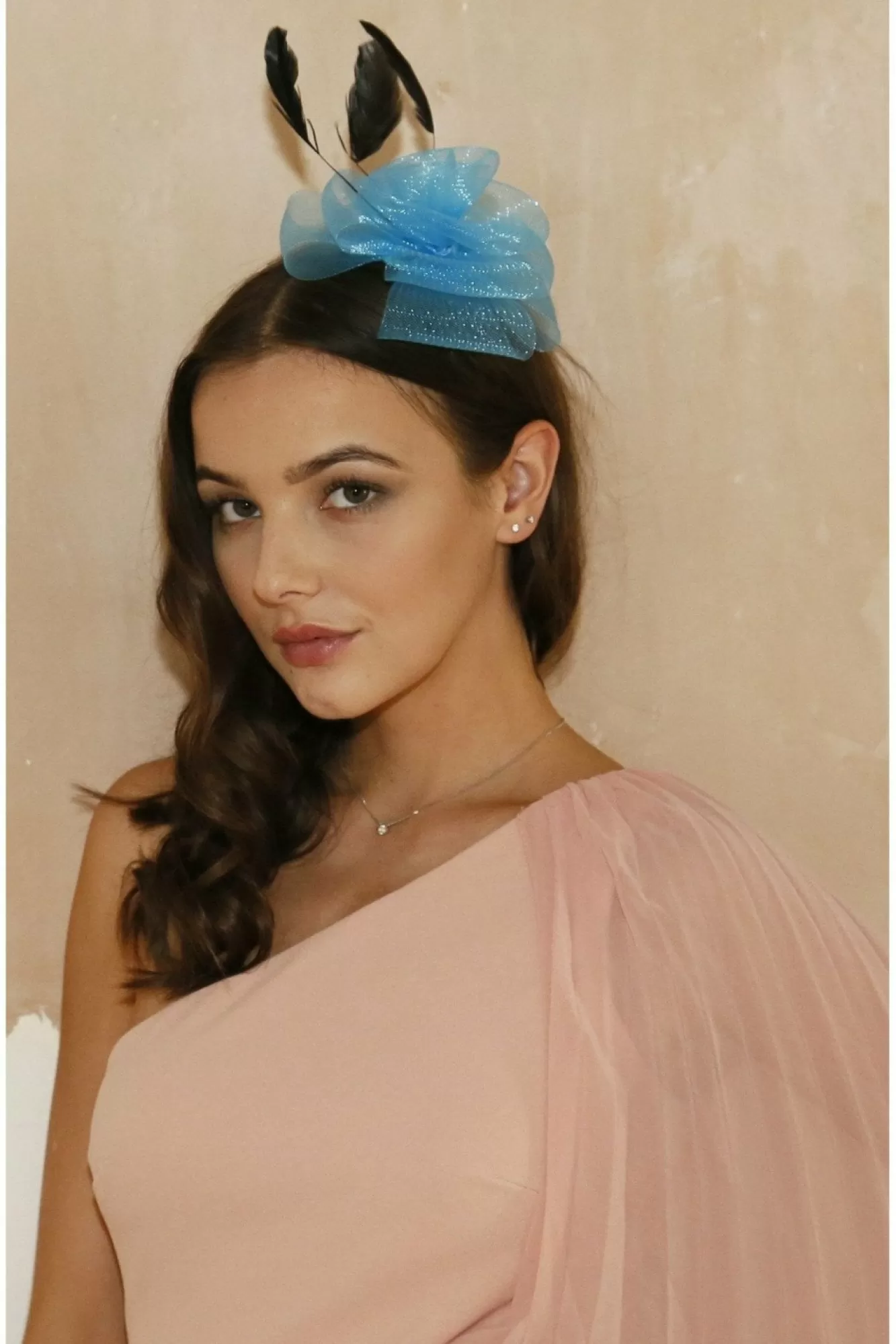 Hats & Fascinators^RubyRocks Perla Facinator Blue