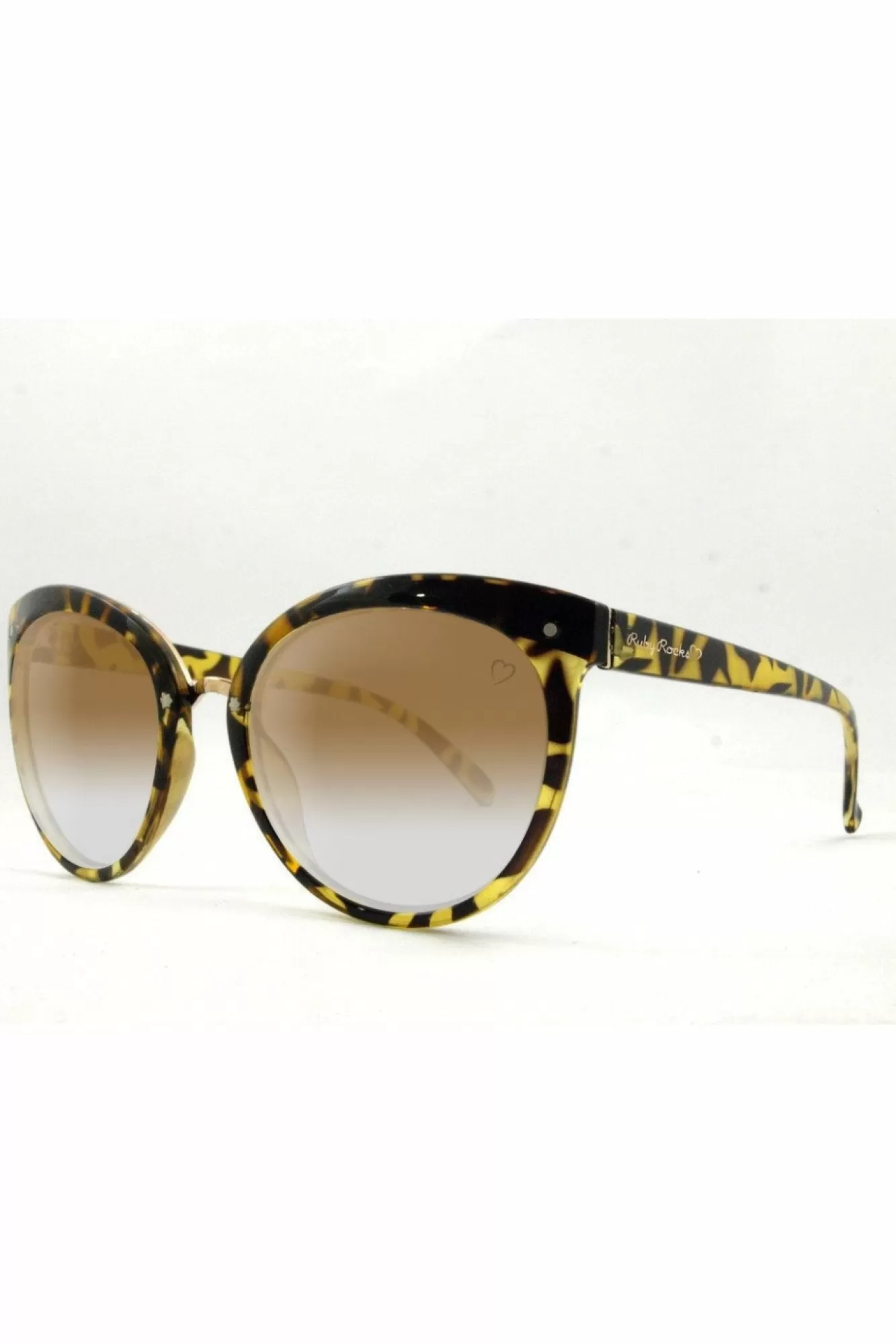 Sunglasses^RubyRocks Tortoise Shell Rounded Cat - Rr24-2 Tortoiseshell