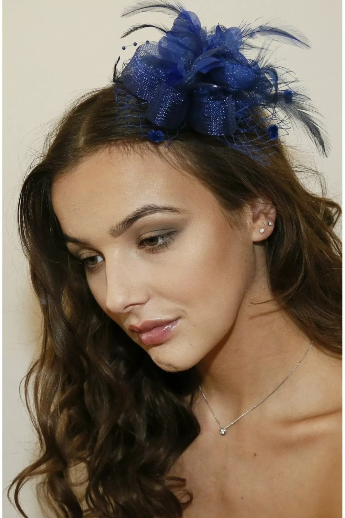 Hats & Fascinators^RubyRocks Vida Fascinator Blue
