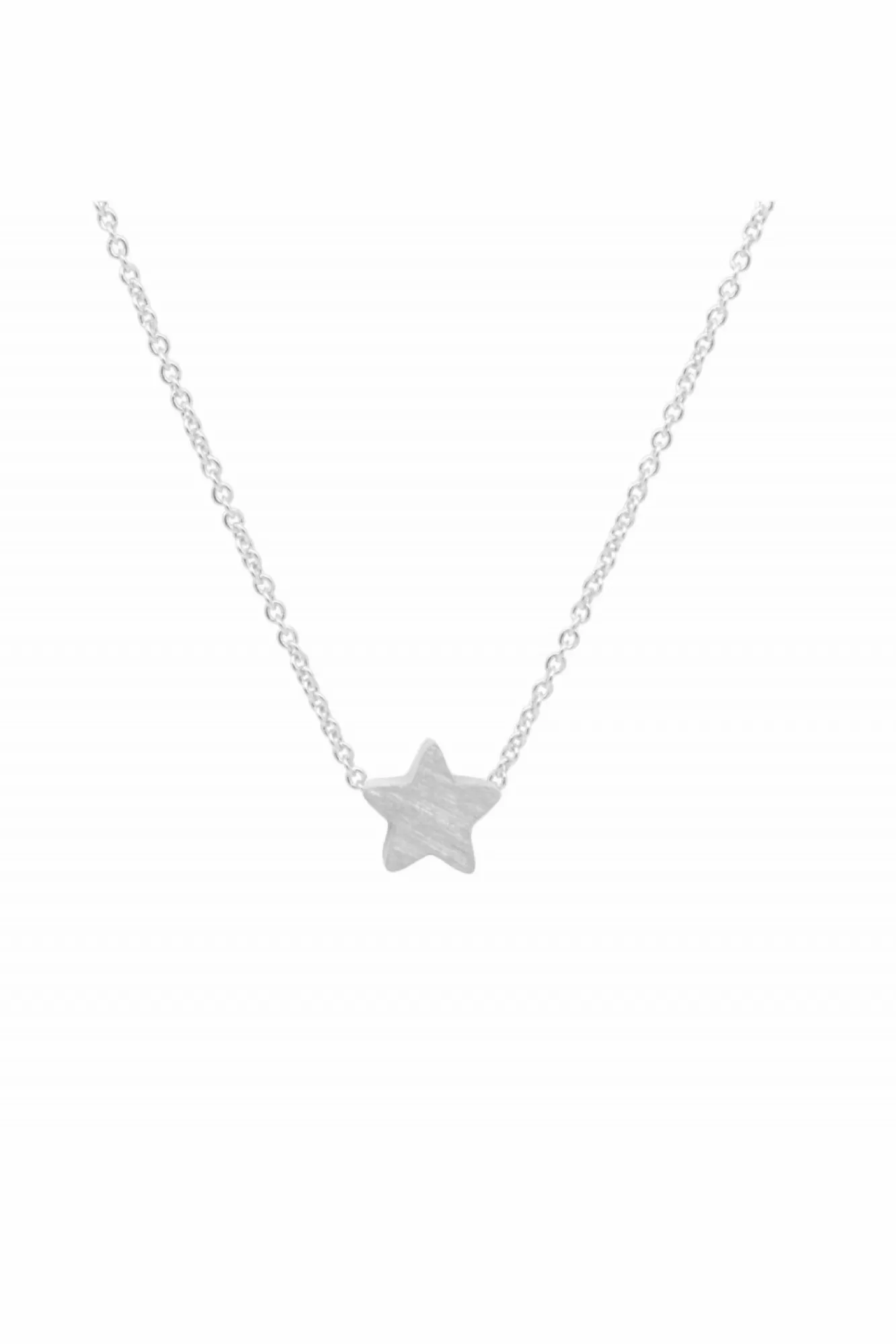 Jewellery^White Leaf Star Necklace In Silver