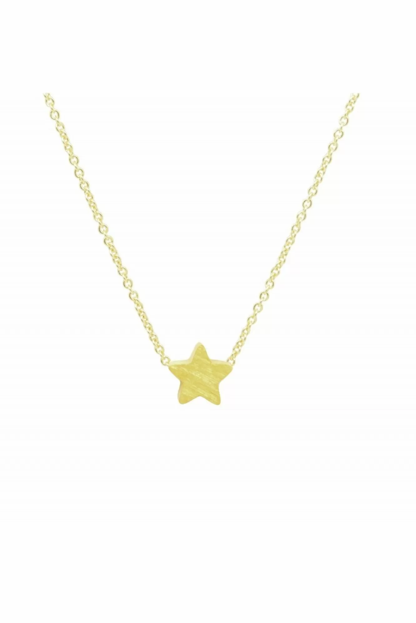 Jewellery^White Leaf Star Necklace In Gold