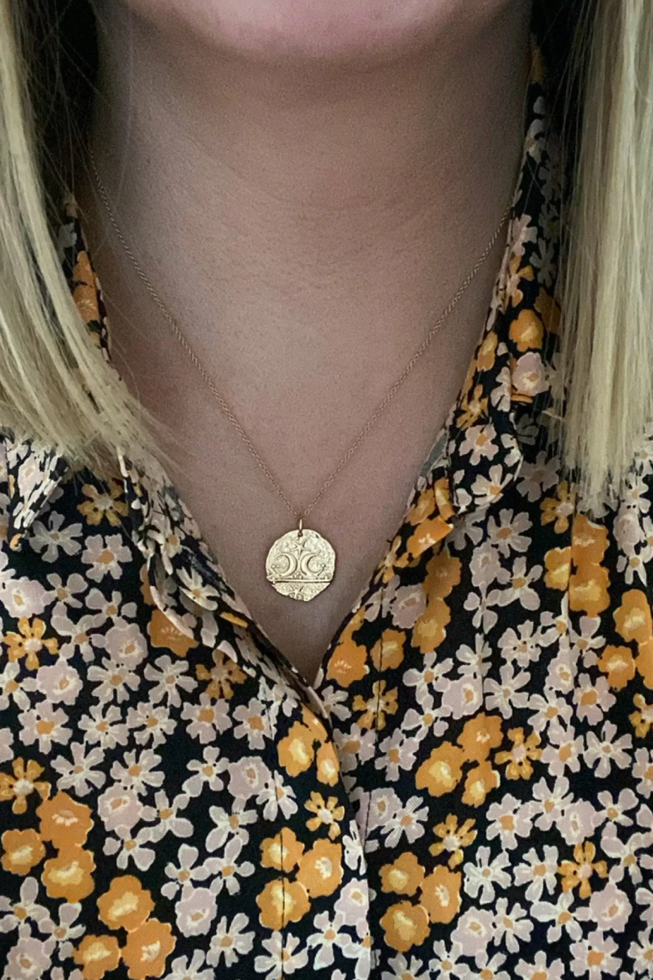 Jewellery^Wisteria London Hali Starfish Fossil Necklace Gold