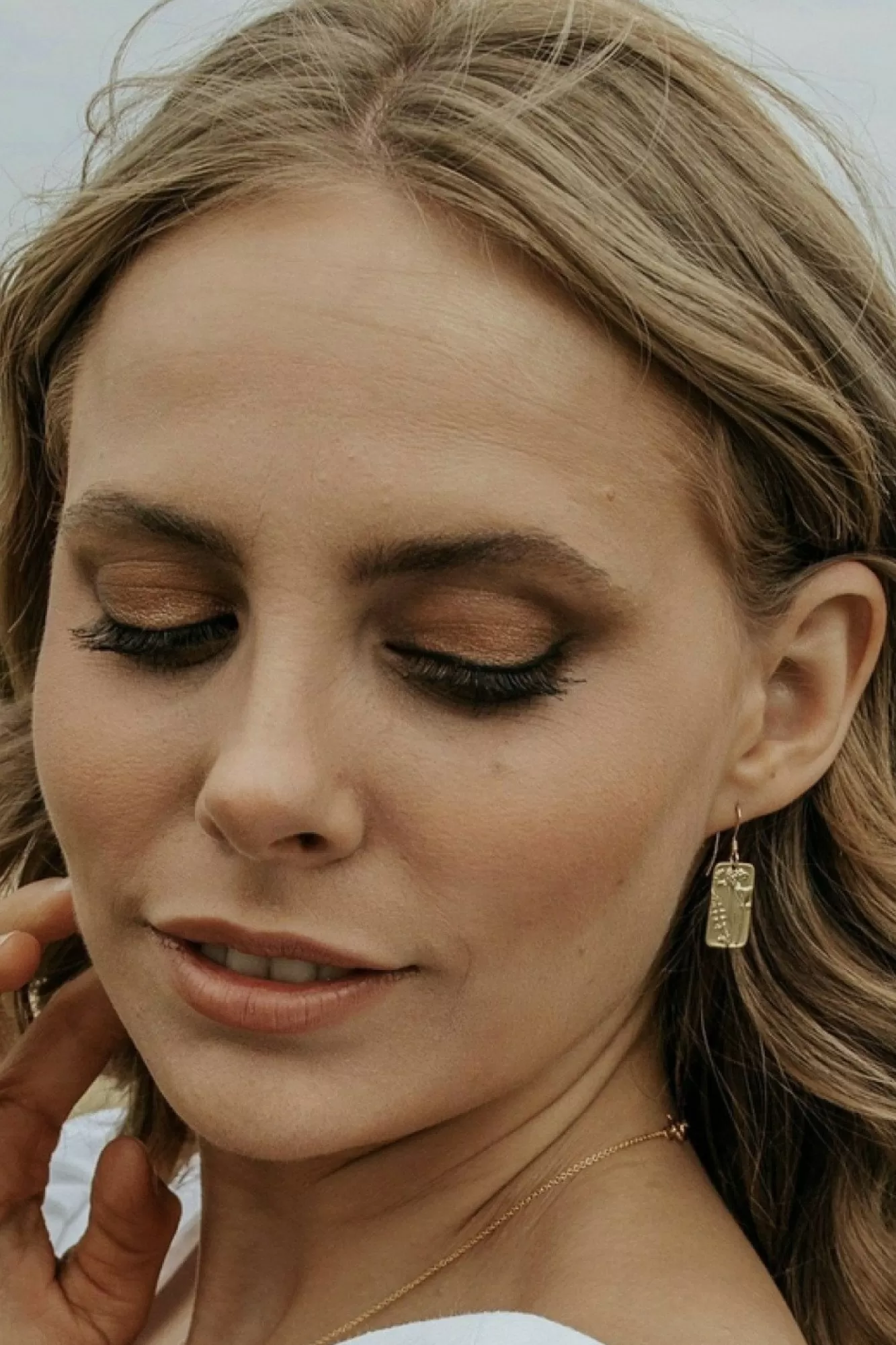 Jewellery^Wisteria London Meredith Wildflower Earrings Gold