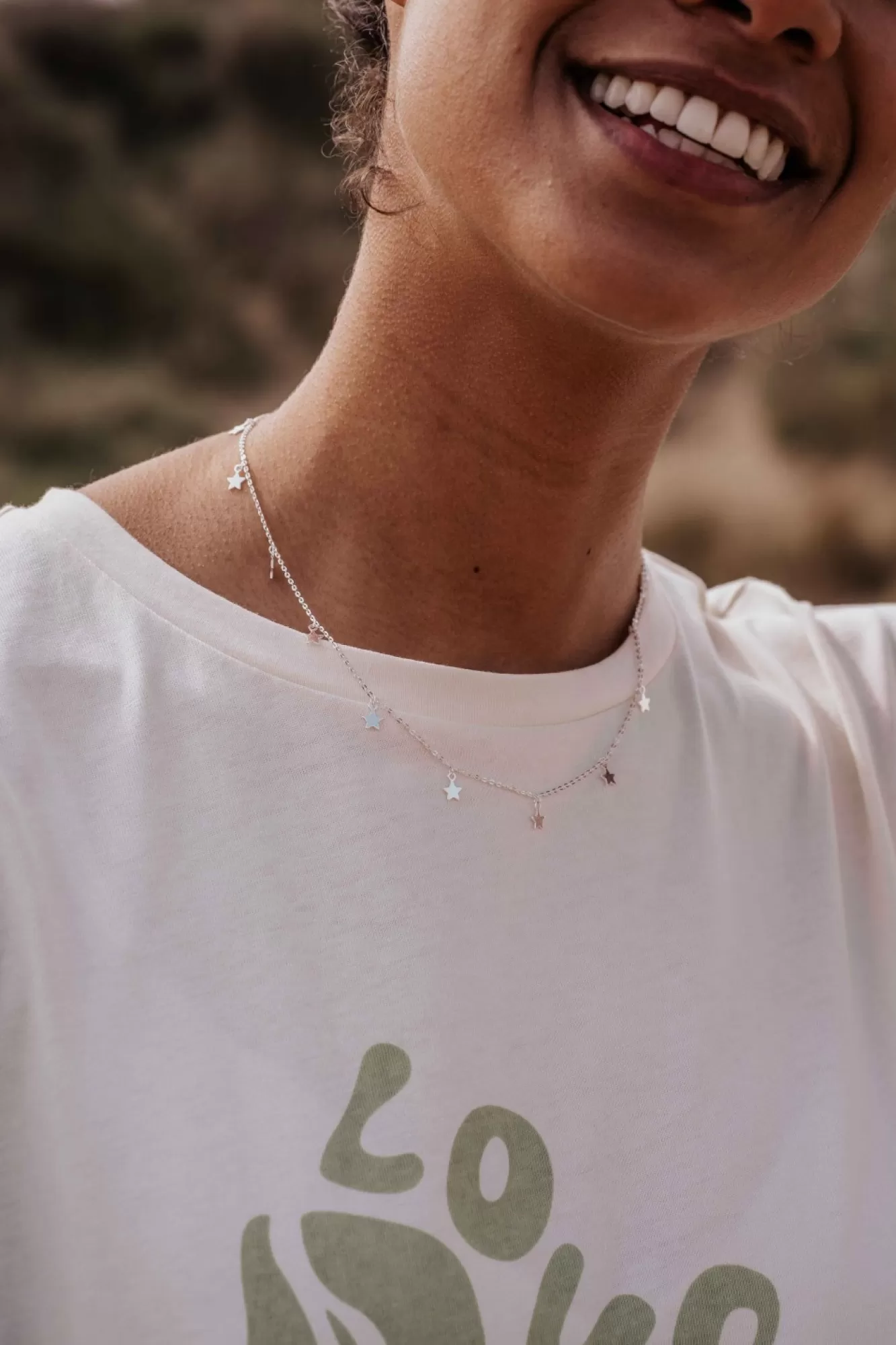 Jewellery^Wisteria London Sterling Mini Star Necklace Silver