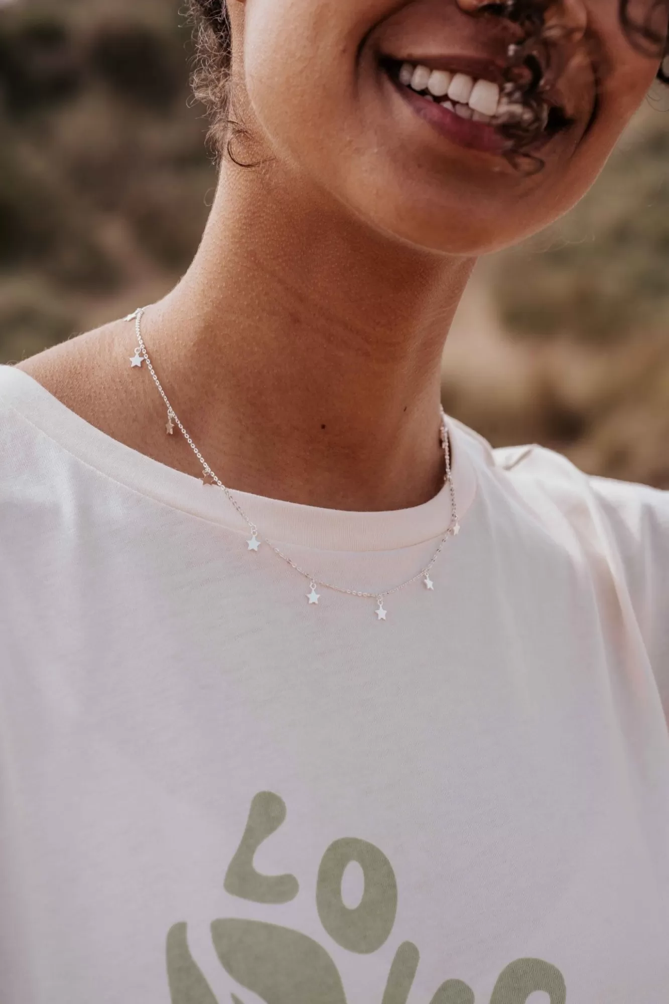 Jewellery^Wisteria London Sterling Mini Star Necklace Silver