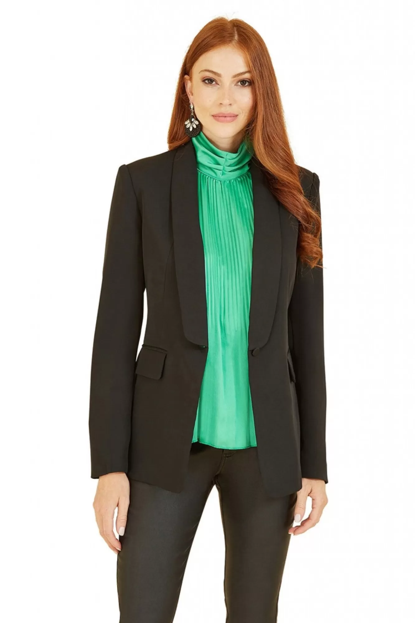 Outerwear^Yumi Blazer Black